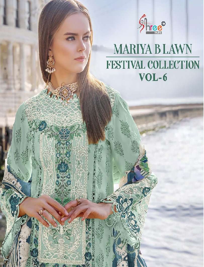 MARIYA B LAWN FESTIVAL VOL-06 Open Pic by Shree